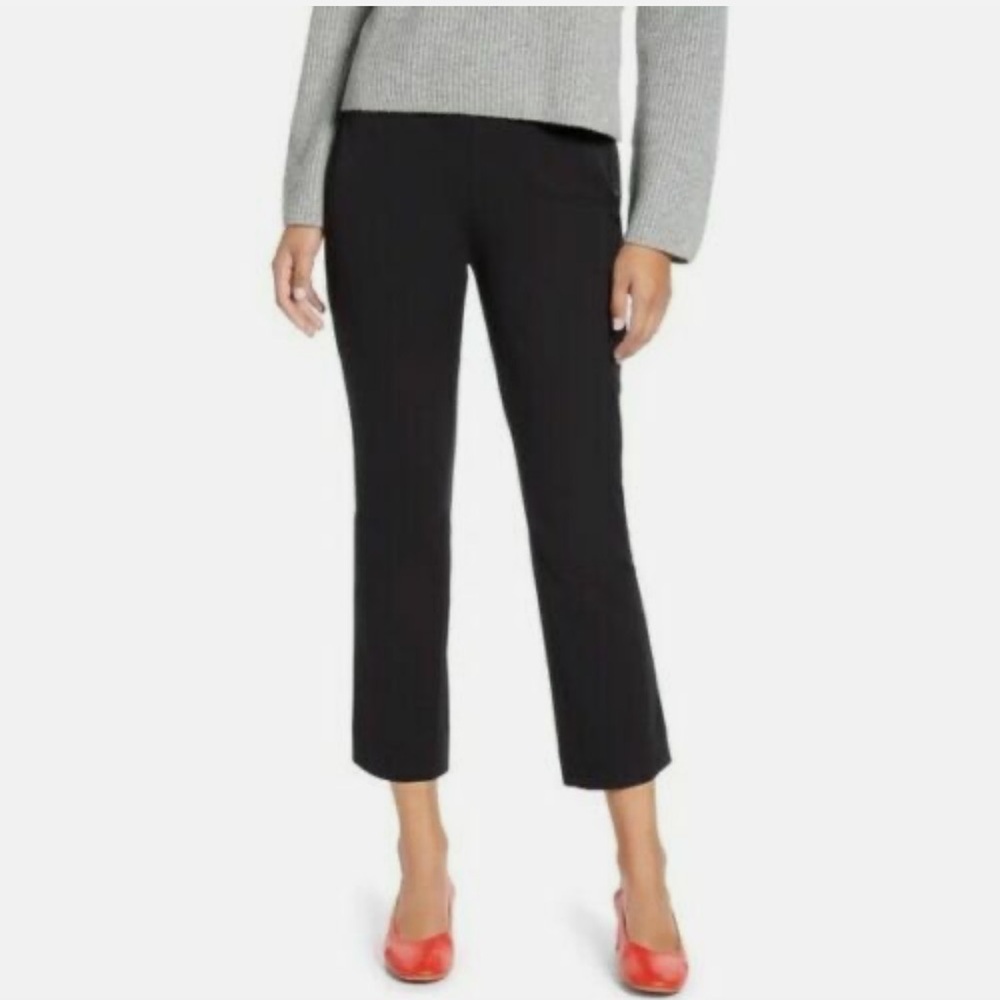 Everlane > Kick Crop Black Side Zip Pant 6